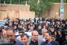 گزارش تصویری | بدرقه آخر با همکلاسی 